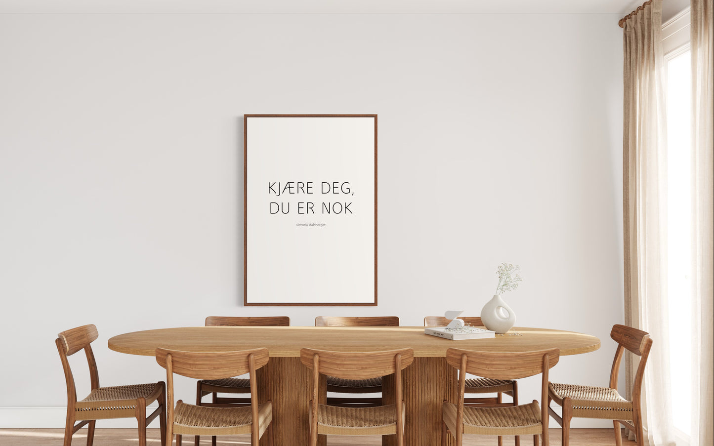 Plakat «DU ER NOK»